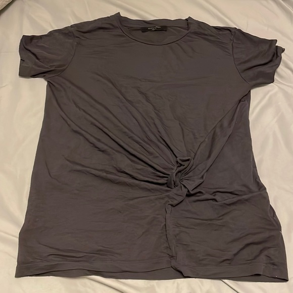 All saints asymmetrical knot tshirt - Picture 2 of 9